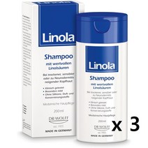 리놀라 샴푸 200ml x 3개 독일내수용 건조 민감 두피