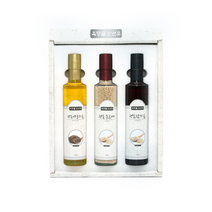 옥당골 신선유 전통 참기름들기름볶음깨 3종 선물세트 300ml, 단품