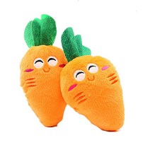 강아지 장난감 인형 과일 야채 치킨 드럼 뼈 끽끽 소리가 나는 장난감 개 강아지 플러시 후추 무 오리 씹기 훈련 소리 애완 동물 1 576dEA8b2, 01 Radish, As Description Shown