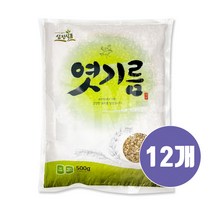 (메카몰) 삼진 엿기름 500g, 12개, 12개