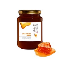 국산꿀 강원도 천연벌꿀 야생화꿀 600g, 단품