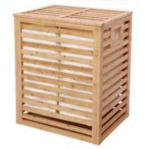 우드 햄퍼 패브릭 런드리백 보관함 수건 호텔 의류, D 표준모델