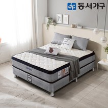 동서가구 DH 오가닉 라텍스7존 투매트리스 퀸침대 DFF31975, 아이보리