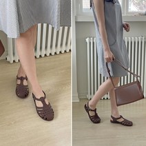 슈가범벅 올여름 패션템 가볍고 발편한 아쿠아 젤리샌들 젤리플랫슈즈