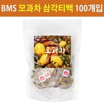 모과차 삼각티백 BMS 모과티 티백 건조모과 모과100% 국내산 100개입, 1개, 1ml