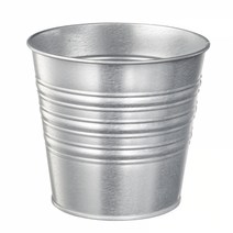 이케아 SOCKER 소케르 화분 아연도금 실내외겸용 아연도금 12cm 901.694.43, Flowerpot