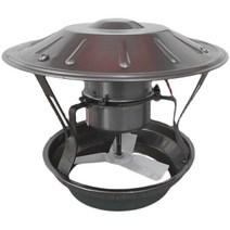 화목난로 정화조 연통 환풍기 흡출기 배출 연기팬, 60W 방수 (개구부 9cm)