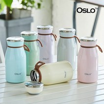 오슬로 보온보냉 밀크 텀블러 350ml, 상세설명 참조, 06 오슬로 밀크텀블러 350ml-그레이