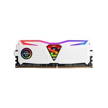 게일 DDR4 16GB PC4-25600 CL22 SUPER LUCE RGB Sync 램 데스크탑용 GLWS416GB3200C22SC 화이트