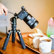 DSLR 미러리스 카메라 여행용 유튜브 글린트 미니 삼각대 GTP-11A, 핸드그립 포함 증정