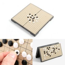 휴대용 접이식 자석 바둑판 노인복지관 취미생활 바둑용품