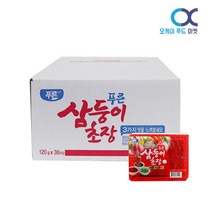 푸른 삼둥이 초장 120g 1박스(36개입) / 회초장 간장와사비, 36개
