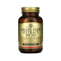 솔가 그레이프 시드 추출물 100mg 베지 캡슐 60개입 Grape Seed, 60정, 1개