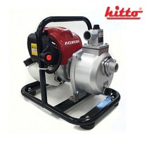 히토 혼다 엔진 양수기 WPH-10 1인치 GX35 4행정 35.8cc 농업용 공업용