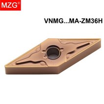 mzg 10pcs vnmg 1604 04 08 zm36h cnc 스테인레스 스틸 보링 터닝 절삭 공구 홀더 용 솔리드 인덱서블 초경 인서트, vnmg160408, ma-zm36h