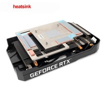 컴퓨터그래픽 카드PALiT GeForce RTX 2060 StormX Ti 슈퍼 그래픽 비디오 카드 냉각 팬용 85MM 쿨러 교체, 02 heatsink_01 없음 RGB_01 Black