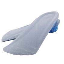 socean 국산 발목편한 실리콘 여성용 insole 2cm 숙녀화 밑창 여자용 국내산깔창 운동화 키높이 국내제작 구두깔개 스