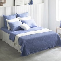 [미세스문]퀸 목화솜 풍기인견 침구세트