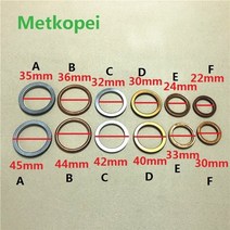 10 pcs 오토바이 액세서리 배기 파이프 가스켓 배기 포트 고정 링 야마하 스즈키 혼다 125cc 100cc 90cc 150cc, 전자(10개)