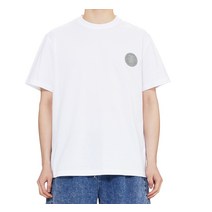 [공식판매처]우영미 화이트 백로고 그래픽 티셔츠 W221TS06701W 류씨네편집샵
