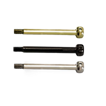 방문손잡이 부속 잠금핀 버튼, 실버핀(40x2.8mm