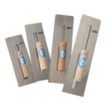 스텐 양고대 미장칼 흙손 미장도구, 330mm 사각, 0.5mm, 1개