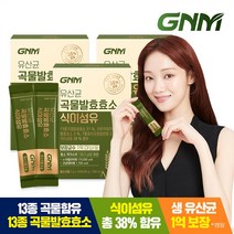 GNM 유산균 곡물발효효소 식이섬유 / 아밀라아제 프로테아제 프로바이오틱스, 90포, 3g