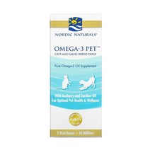 노르딕 내추럴스 오메가3 펫 DHA 반려묘 및 소형 반려견 오메가쓰리 오일 60ml