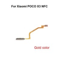 고화질 북 스캐너 양면 스캔 고급 스캔기 Xiaomi POCO X3 홈 버튼 지문 스캐너 터치 ID 메뉴 반환 키 센서, 04 POCO X3 NFC Gold
