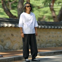 [10998] (남) 30수 고무줄 바지 남자생활한복 남자개량한복 여름바지 빅사이즈 베기바지 잠옷 집옷