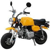 125cc오토바이 레트로 입문용 스쿠터 출퇴근용 바이크, 레드화이트