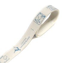 (주)아트인 하니 베이비 라벨리본(16mm-90cm), 블루