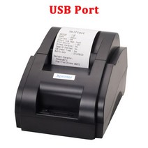 영수증사진기 포토프린터 Xprinter 블루투스 영수증 프린터 iOS 안드로이드 휴대폰용 열전사 POS USB 포트, 02 Bluetooth Port_01 EU 플러그