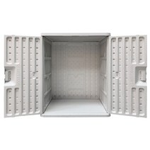 식물용품 정리함 다용도 캐비닛 바깥놀이터 수납함 플라스틱 수납장 도구 보관함 공구정리함, 5. 화이트