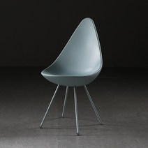 보컨셉 프린스턴 체어 카페 의자 프린스턴 체어 카페 의자 워터 드롭 의자 북유럽 크리 에이 티브 다이닝 의자 등받이 홈 레저 의자 간단한 메이크업 의자 컴퓨터 의자 현대 협상, 하늘색-8612