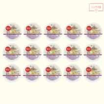 햇반 흑미밥 작은공기 130g 15개 즉석밥 작은밥