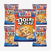 고단백 어포 스낵 롯데 오잉포차 꾸이오잉칩 60g x 5봉, 5개
