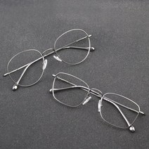안경 전면까지 전체가 가볍고 유연한 티타늄 안경테/남자 여자 공용 디자인