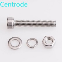 특수볼트M2M2.5M3 스테인레스 스틸 304 컵 헤드 육각 볼트 나사 너트 개스킷 세트 대형 전신 패드 조합 20, 02 M2_18 18mm