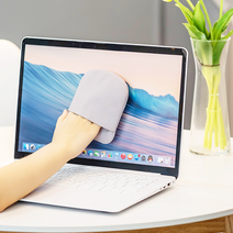 쓱닦는 모니터클리너 TV액정클리너 폴리싱장갑 그레이