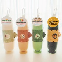 어린이집 생일 답례품 유치원 선물 구디백 토끼 잠수함 칫솔 케이스 단체 입학 졸업 수료식, 단품(포장, 칫솔 없음), 흰색 잠수함