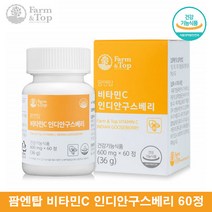 팜엔탑 비타민C 인디안구스베리 자연유래 임산부 비타민C 600mg