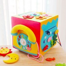 [이지펠트] DIY 20cm 감각주사위 l 스폰지주사위 감각놀이가능 펠트 패키지 | 기계재단여부 옵션에서 선택가능, 재단해주세요(바로 바느질가능)