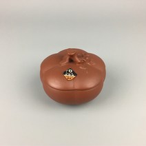 중국의흥 매화도안 자사합 자사그릇