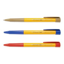 필기도구 유미 오피스빅 볼펜 1.0mm / 12개입, FS 적색(12개입)