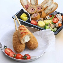 냉동핫도그 통밀 바삭 담백 모짜렐라 아이 키토제닉 다이어트 건강간식, 치즈+소세지