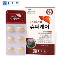 종근당 밀크씨슬 실리마린 간 영양제 밀크시슬 추출물 분말 가루 카르두스마리아누스 아연 옥타코사놀 비타민B 남성 여성 직장인 간건강 효능 추천, 1개, 30정