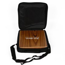 카혼 퍼커션 Cajon 접이식 티크 너도밤나무 소재 여행 가방, 2.Drum and Bag