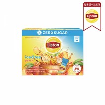 립톤 제로슈가 아이스티 믹스 복숭아 300g 60개입, 60개