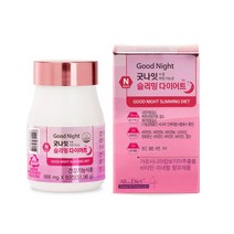 굿나잇슬리밍다이어트(866mg*60정) 1개월분, 60정, 1개